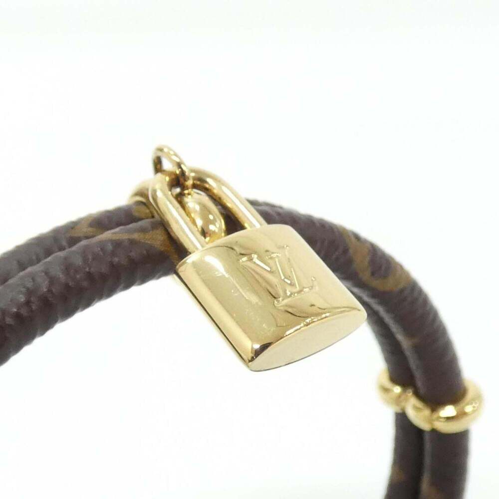 LOUIS VUITTON Brown Monogram Charm Bracelet - Picture 3 of 5